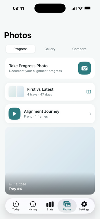 Progress photos